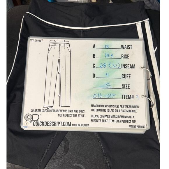 trina turk Ponte Stirrup Legging women black sz small - Picture 10 of 10